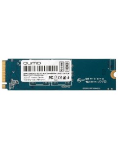Твердотельный накопитель SSD M 2 1 Tb Q3DT 1000GPP4 NM2 Read 3300Mb s Write 3000Mb s TLC Qumo