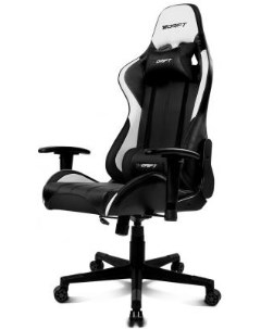 Кресло для геймеров DR175 PU чёрный белый Drift