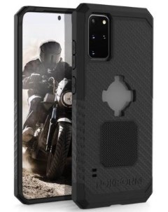 Чехол накладка Rugged Case для Samsung Galaxy S20 Plus Поддерживает систему Roklock Цвет черный Rokform