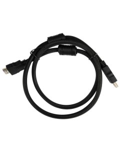 Кабель HDMI 1м HDMI V1 4 1MC круглый черный Бюрократ