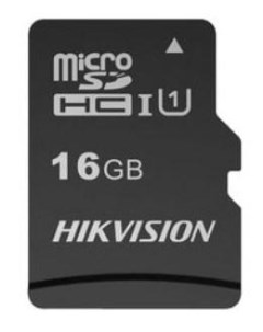 Флеш карта microSDHC 16GB HS TF C1 STD 16G Adapter HS TF C1 STD 16G Adapter с SD адаптером R W Speed Hikvision