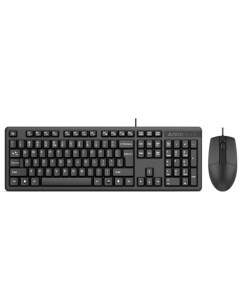 Клавиатура мышь KK 3330S клав черный мышь черный USB A4tech