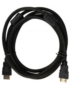 Кабель HDMI 2м HDMI V1 4 2MC круглый черный Бюрократ