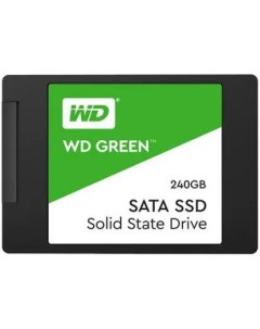 Твердотельный накопитель SSD 2 5 240 Gb WDS240G3G0A Read 545Mb s Write 465Mb s 3D NAND TLC Western digital
