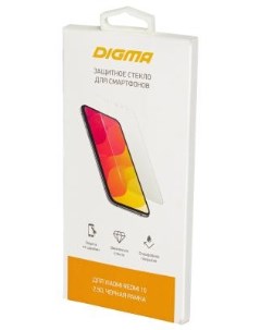 Защитное стекло для экрана черный для Xiaomi Redmi 10 2 5D 1шт DGG2XR10AA Digma