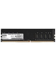 Оперативная память для компьютера 4Gb 1x4Gb PC4 19200 2400MHz DDR4 DIMM CL17 Value Special EX287009R Exegate
