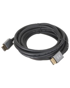 Кабель DisplayPort 5м BHP DPP 1 4 5G круглый черный Бюрократ