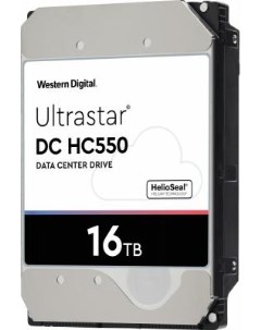 Жесткий диск 3 5 16 Tb 7200 rpmrpm 512 MbMb cache Ultrastar DC HC550 SATA III 6 Gb s 0F38462 WUH7218 Western digital