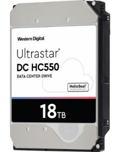Жесткий диск 3 5 18 Tb 7200 rpmrpm 512 MbMb cache Ultrastar DC HC550 SATA III 6 Gb s 0F38459 WUH7218 Western digital