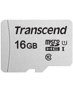 Флеш карта microSDHC 16Gb Class10 TS16GUSD300S w o adapter Transcend