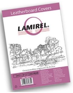 Обложка Lamirel A4 бежевый 100шт LA 7877101 Fellowes