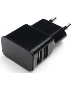 Сетевое зарядное устройство MP3A PC 12 2 х USB 2 1A черный Cablexpert