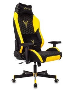 Кресло для геймеров Neon чёрный жёлтый Knight