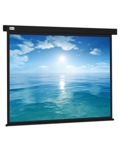 Экран 104 6x186см Wallscreen CS PSW 104X186 BK 16 9 настенно потолочный рулонный черный Cactus