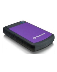 Внешний жесткий диск 1Tb TS1TSJ25H3P 2 5 USB 3 0 черный фиолетовый Transcend