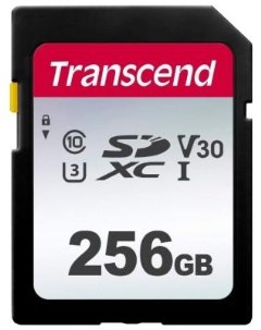 Карта памяти SD XC 256Gb TS256GSDC300S Transcend