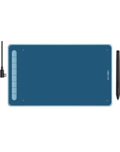 Графический планшет XPPen Deco Deco LW Blue Bluetooth USB голубой Xp-pen