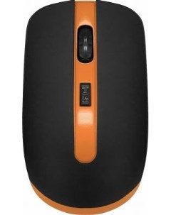 Мышь беспроводная CM 554R чёрный оранжевый USB Cbr