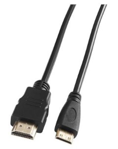 Кабель аудио видео Buro mini HDMI m HDMI m 1 5м черный BHP MINHDMI 1 5 Бюрократ