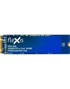 Твердотельный накопитель 256GB M 2 2280 PCIe NVME TLC серия PRO Flexis