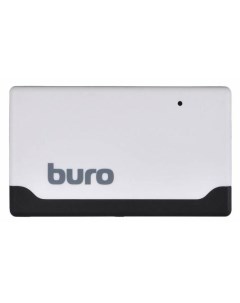 Картридер внешний BU CR 2102 USB2 0 белый Buro