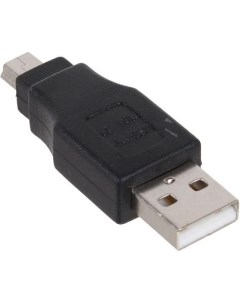 Переходник miniUSB плоский черный 3C USBAM MINI USB5PM AD26 3cott