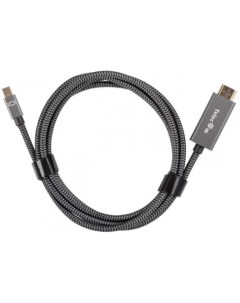 Кабель miniDisplayPort M HDMI M 4K@60Hz 1 8m оплетка TA562M 1 8M Telecom