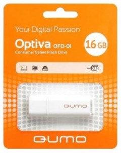 Флешка 16Gb QM16GUD OP1 white USB 2 0 белый Qumo