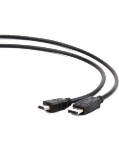 Кабель DisplayPort 1 8м CC DP HDMI 6 круглый черный Gembird