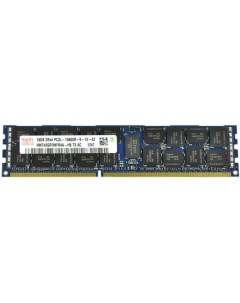 Оперативная память для компьютера 16Gb 1x16Gb PC3 10600 1333MHz DDR3L DIMM ECC Registered CL9 HMT42G Hynix