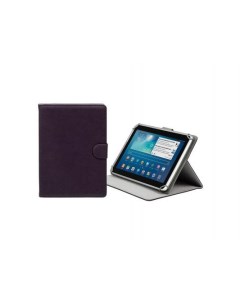 Чехол 3017 универсальный для планшета 10 1 искусственная кожа фиолетовый Riva
