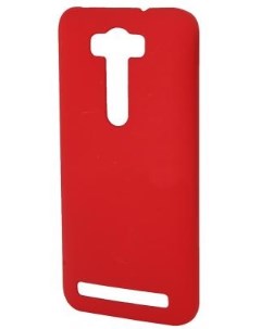 Чехол накладка CLIPCASE PC Soft Touch для Asus Zenfone Selfie ZD551KL красная РСС0149 Pulsar