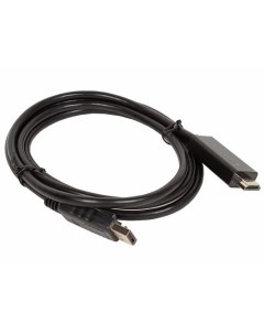 Кабель DisplayPort 1 8м TA494 круглый черный Vcom telecom
