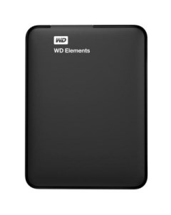Внешний жесткий диск 2 5 1 Tb USB 3 0 Elements Portable WDBUZG0010BBK WESN черный Western digital