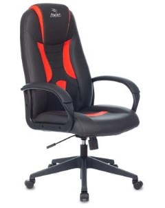 Кресло для геймеров 8 чёрный красный Zombie