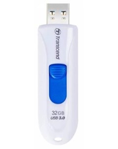Флешка 32Gb 790 TS32GJF790W USB 3 0 белый голубой Transcend
