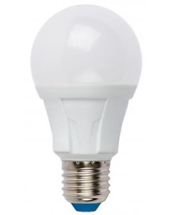 Лампа светодиодная груша LED A60 E27 8W 6500K Uniel