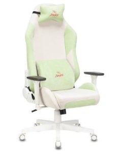Кресло для геймеров EPIC PRO белый зеленый Zombie