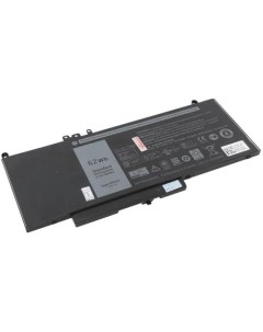 Аккумулятор для ноутбука Latitude E5450 E5470 E5550 E5570 7750мАч 7 6V 6MT4T SP Dell