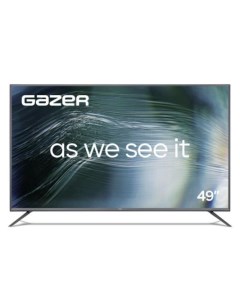 Телевизор TV49 US2G серый Gazer
