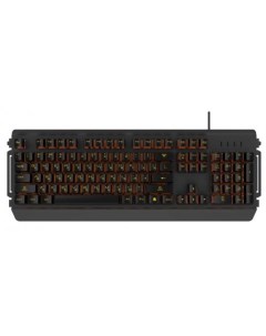 Игровая клавиатура GK 5 PALADIN чёрная USB Xianghu Blue switches Янтарная подсветка Влагозащита Hiper