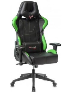 Кресло для геймеров VIKING 5 AERO чёрно салатовый Zombie