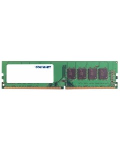 Оперативная память для компьютера 4Gb 1x4Gb PC3 19200 2400MHz DDR4 DIMM CL17 PSD44G240081 Patriòt