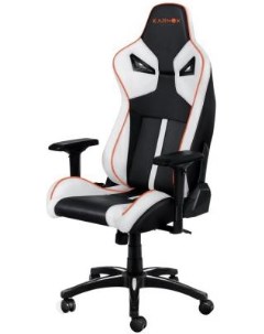 Кресло для геймеров LEGEND RY чёрный оранжевый белый Karnox