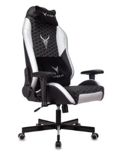 Кресло для геймеров Neon чёрный серебристый Knight