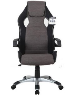 Кресло для геймеров Techno GM 002 черно серый Brabix