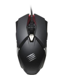 Игровая мышь B A T 6 чёрная PMW3389 DAKOTA Switch USB 8 кнопок 16000 dpi RGB подсветка Mad catz