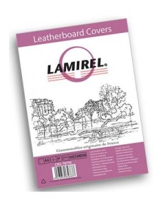 Обложка Lamirel A4 зеленый 100шт LA 7877001 Fellowes