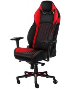 Кресло для геймеров GLADIATOR SR чёрный красный Karnox