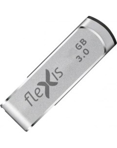Флешка 128Gb RS 105U USB 3 1 серебристый Flexis